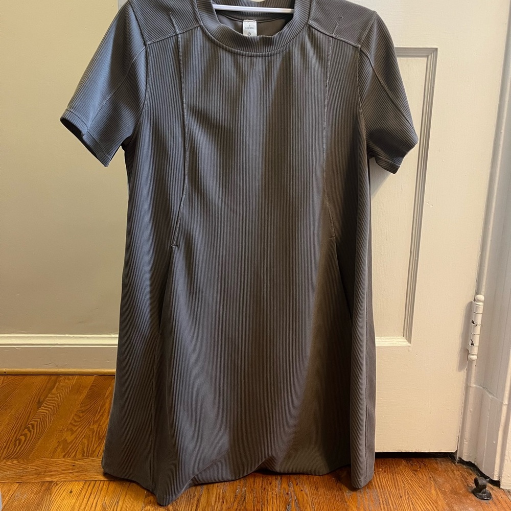 Lululemon Athletica Charcoal Mini Dress